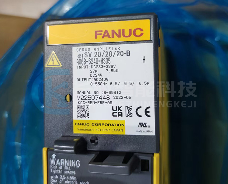發(fā)那科驅動器A06B-6240-H305 αiSV 20/20/20-B